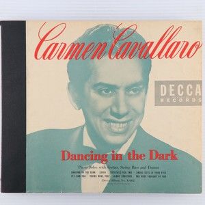 Carmen Cavallaro – Dancing In The Dark - 4x 10" 78 rpm Record Book Set P-169